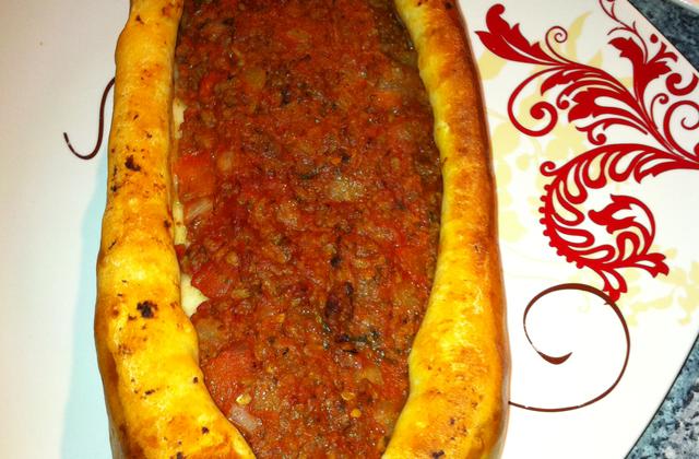 Pide turque classique - Photo par les papilles de magali