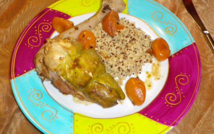 Cuisse de pintade farcie au citron vert et kumquats confits - Photo par Communauté 750g