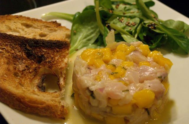 Recette - Tartare De Daurade Et Mangue Au Citron Et Citron Vert | 750g