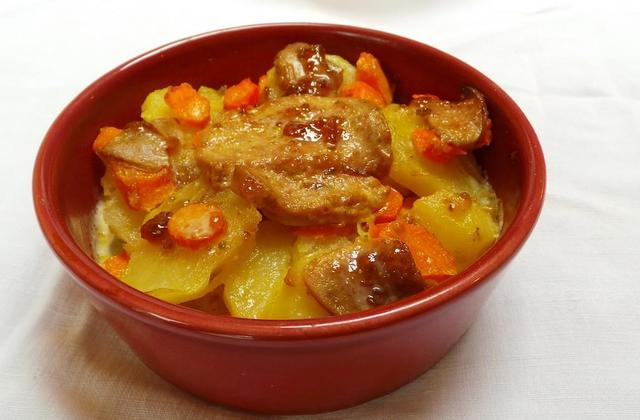 Gratin Dauphinois, avec carottes - Photo par theresNG