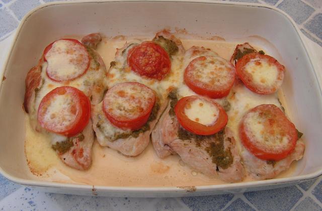 Escalopes de dinde gratinées - Photo par kekeli