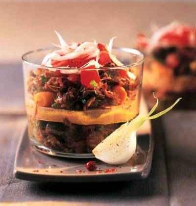 Verrine de queue de bœuf au foie gras - Photo par 750g