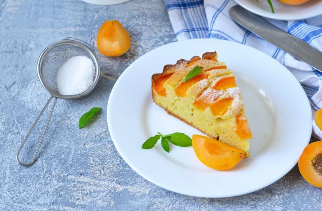 Gâteau moelleux à l'abricot - Photo par 750g