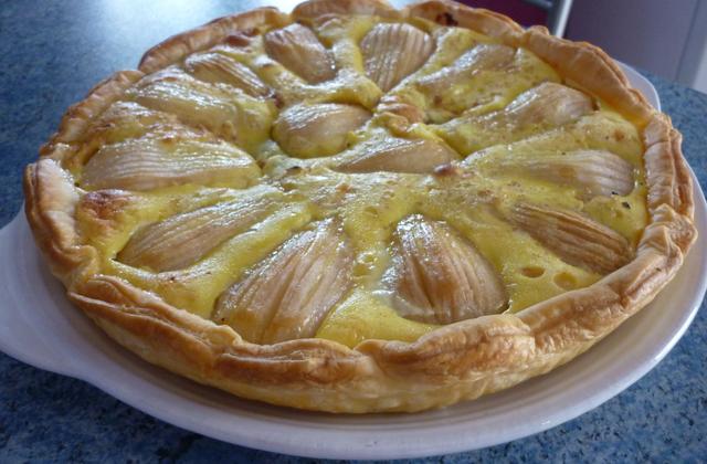 Tarte poire-chocolat de grand-mère - Photo par babybew