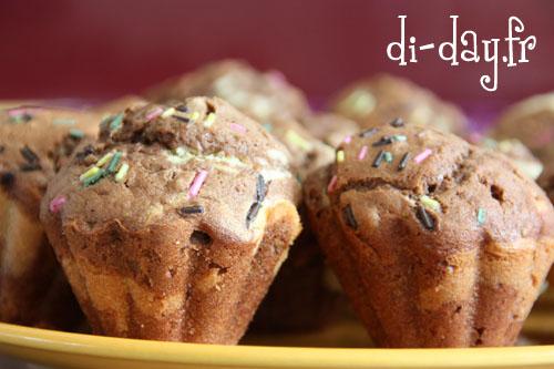 Petits Muffin Choco-Pistache - di-day