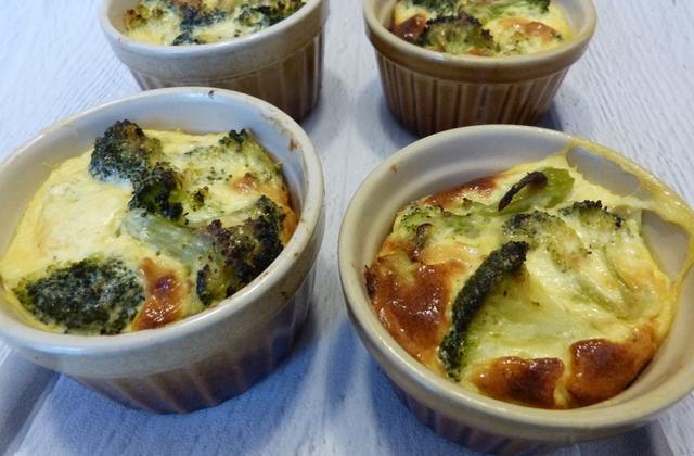 Petit flan de brocoli au parmesan - Photo par Carmen