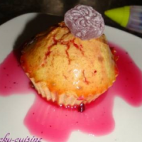 Muffins à la violette - Photo par kornce