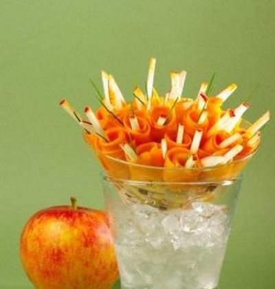 Salade de carottes et pommes Antarès® - Photo par Pommes Antarés