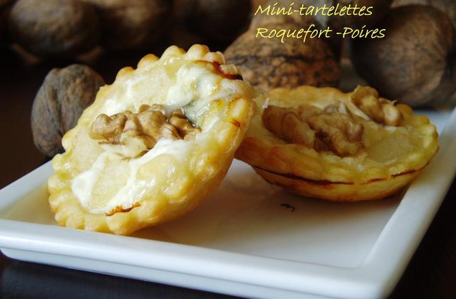 Mini tartelettes roquefort poire - Photo par du plaisir dans ma cuisine