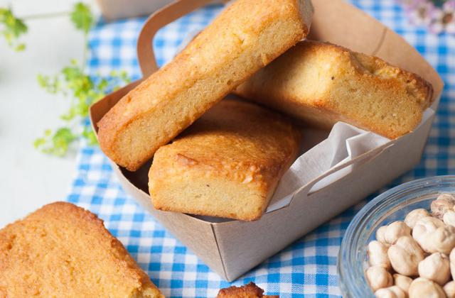 Financiers aux amandes et aux pois chiches - Photo par Fédération nationale des Légumes Secs