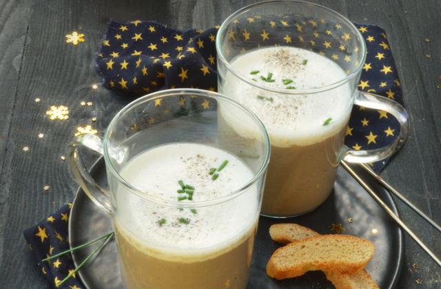 Cappuccino de champignons - Photo par Angélique Roussel pour Soy