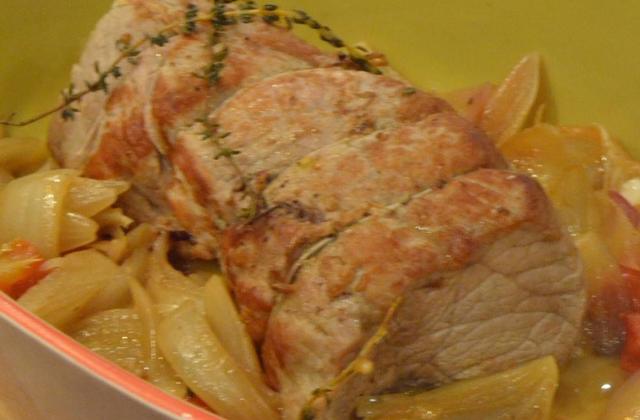 Roti de veau - Photo par Chef Damien