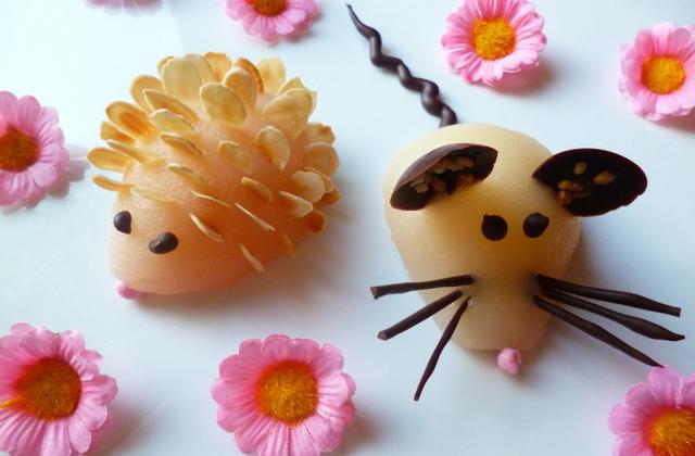 Mes p'tits animaux choco-fruités - Photo par macaron41