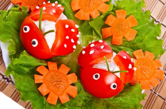 Coccinelles de tomates cerise à croquer - Photo par Bérengère