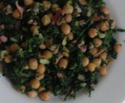 Epinards aux pois chiches - Photo par cristiXX