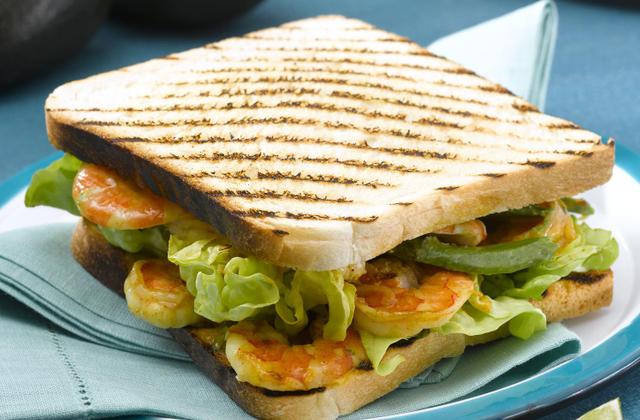 Sandwich crevettes grillées - Harrys