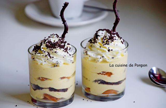 Verrine de babas au limoncello et crème mascarpone - Photo par Ponpon