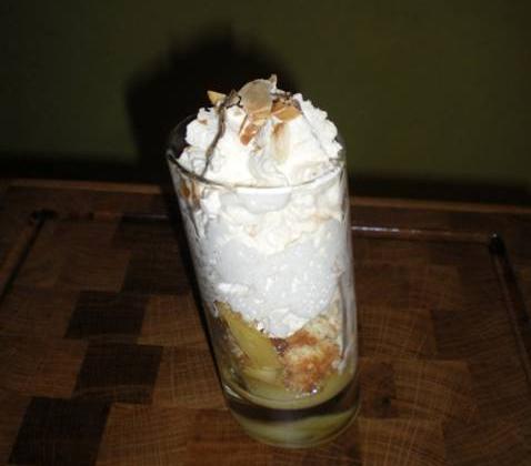 Puits d'amour mascarpone et Calvados - Photo par manouska