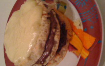 Gâteau façon macaron aux trois chocolats - Photo par gwenna6