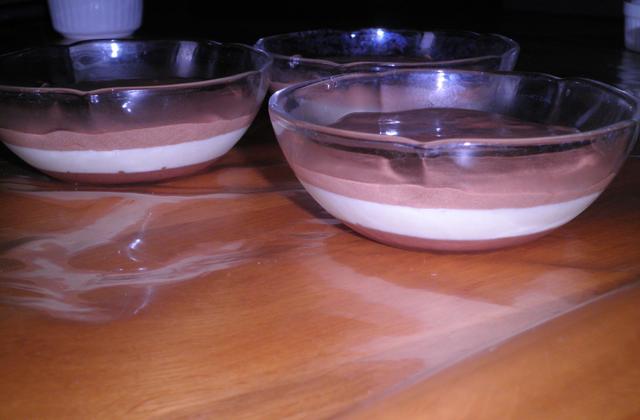 Mousse aux trois chocolats rapide - F-Audrey