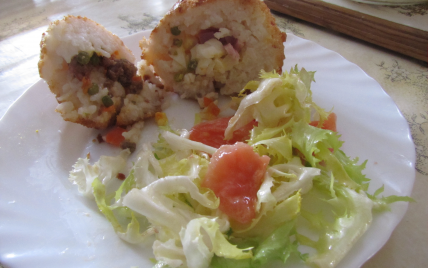 Boulettes de risotto - Philippe Roche