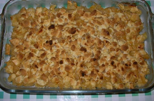 Crumble aux pommes pour petits et grands - Photo par croquette89