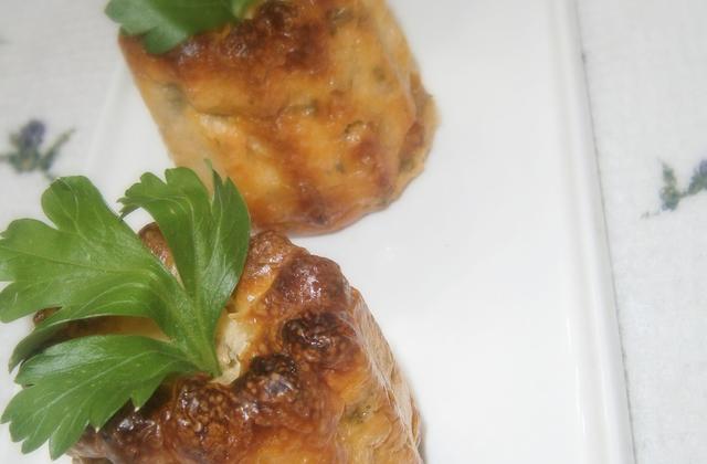 Cannelés échalotes-ciboulette au piment d'Espelette - Photo par cuisine et partage