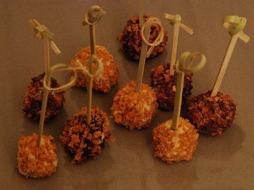 Bouchée de foie gras enrobé de sa douceur au chocolat - Photo par lvjeux