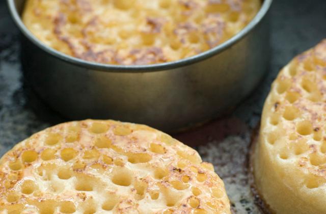 Crumpets - Photo par 750g