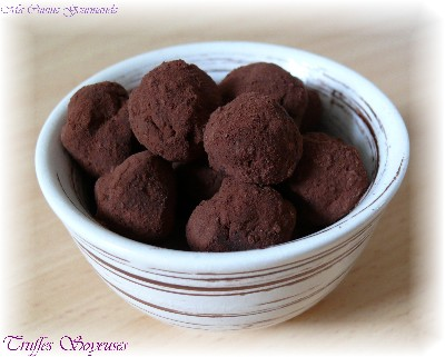Truffes Soyeuses Choco-Tofu - Photo par delf745