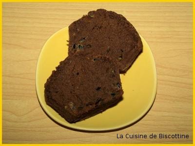 Moelleux au chocolat et fruit de la passion - Photo par biscottine