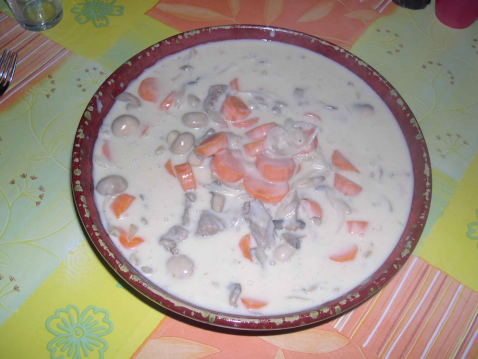 Fricassée de veau - Photo par jugant