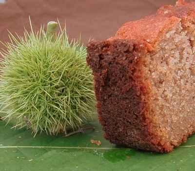 Cake à la farine de châtaigne - Photo par agastache29