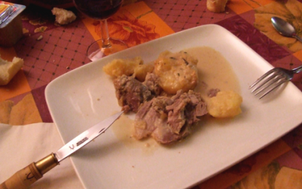 Rôti de porc au lait à la cocotte - Photo par lafermY