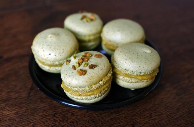 Macarons pistache - Photo par wandering-girl