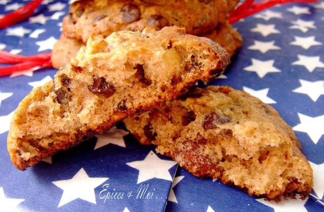 Cookies à l'américaine - Photo par Epices & Moi