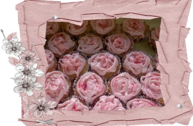 Bouquet de rose à la fraise - fairyc