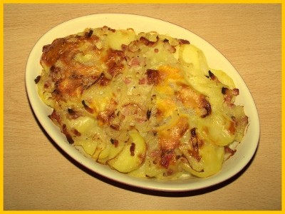 Tartiflette express et facile - Photo par biscottine