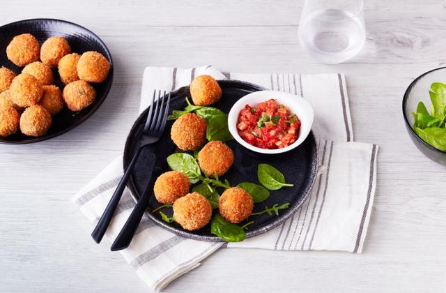 Boulettes de Quinoa & lentilles, sauce tomate aux épices - Photo par S’cuiz in