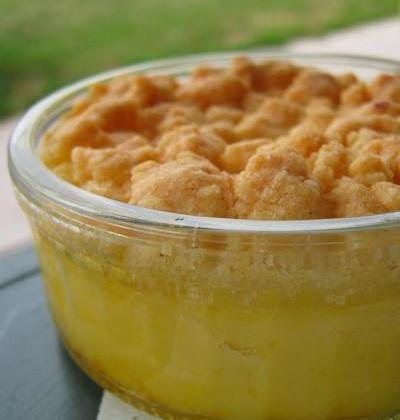 Crumble au citron sans gluten - Photo par Alberie26