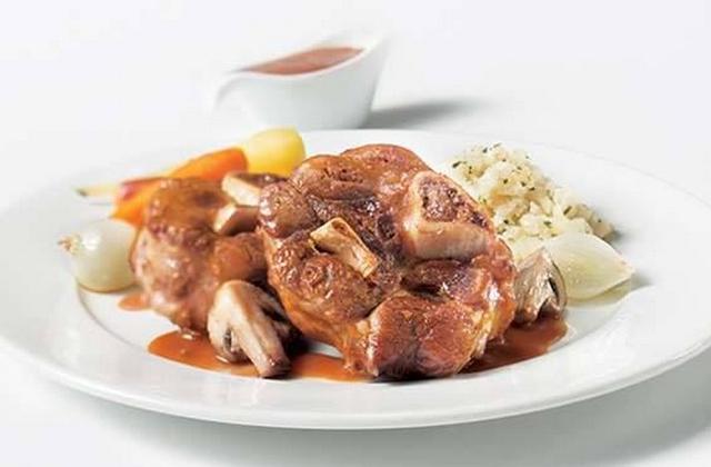 Osso bucco de porc bourguignon - Photo par Recettes de cuisine à Chantal