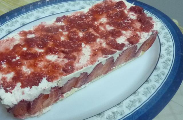 Fraisier sans gélatine - Photo par wejden