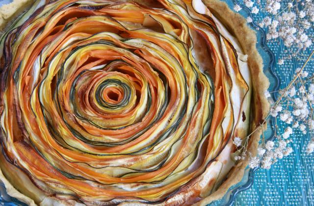 Tarte fleur aux légumes - Dream Kitcheners