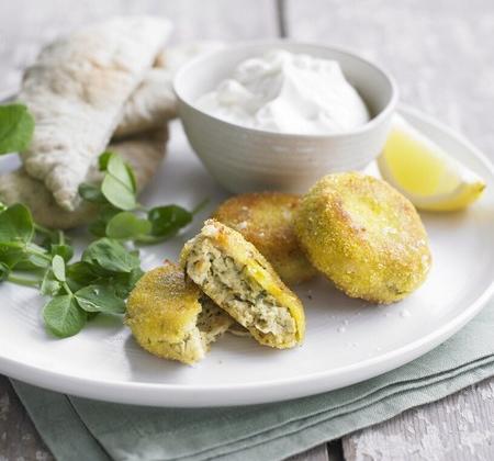 Falafels de pois chiches au chèvre frais à tartiner - Photo par Fromages de Chèvre