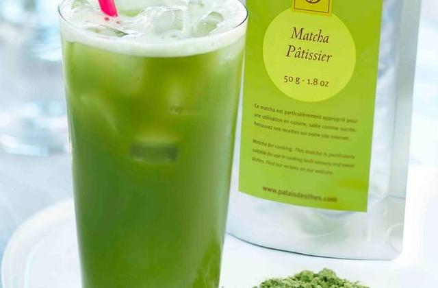 Le matcha frappé - Photo par Palais des Thés