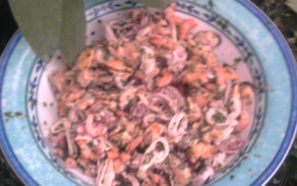 Salade de fruits de mer - Photo par mariepsl