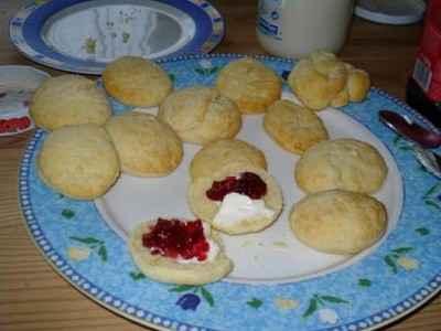 Scones à la crème fraîche - Photo par charle7o