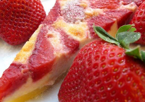 Tarte fraises banane - Photo par nadiabHb