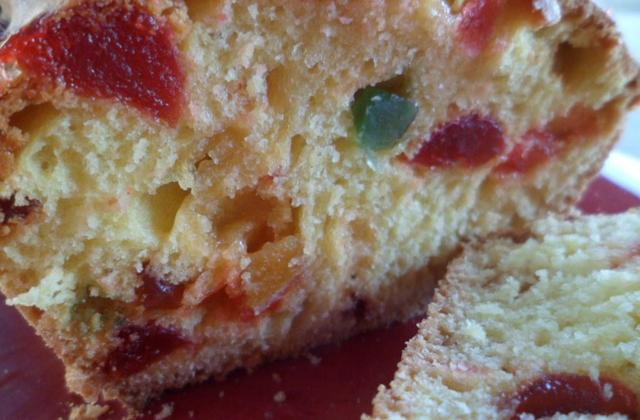 Cake aux fruits confits maison - Photo par chantal