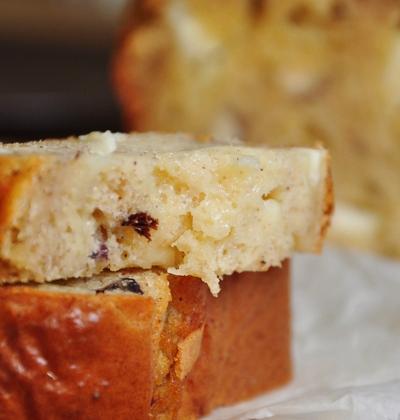 Cake triplement noisette au Sainte Maure - Photo par mathildee